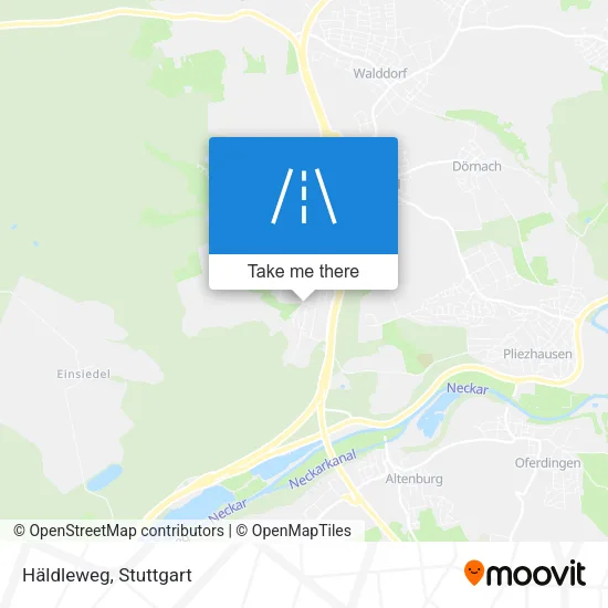 Карта Häldleweg