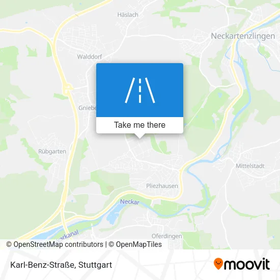 Карта Karl-Benz-Straße