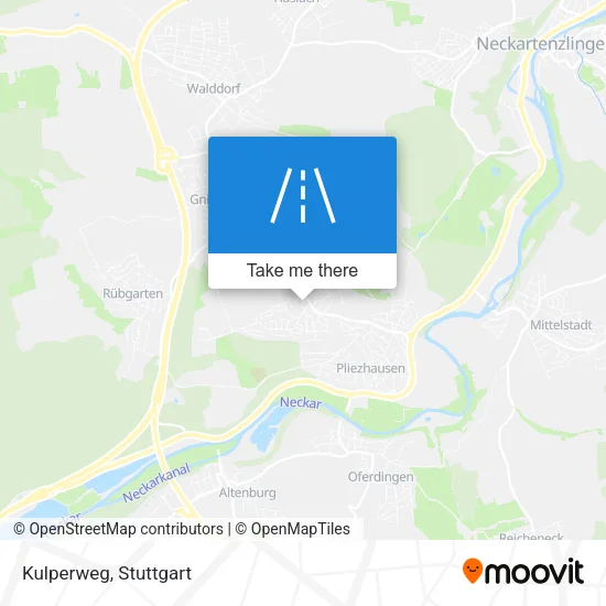 Карта Kulperweg