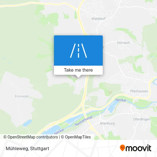 Карта Mühleweg