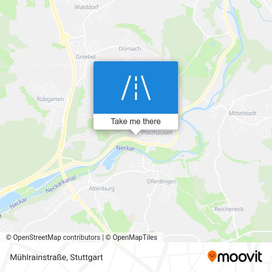 Mühlrainstraße map