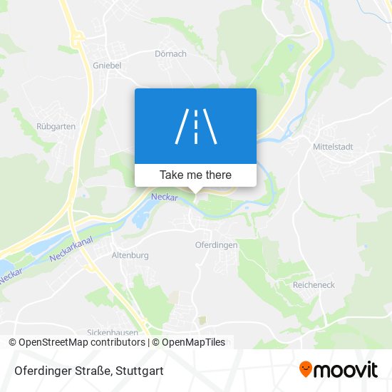 Oferdinger Straße map