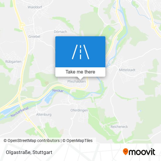 Olgastraße map