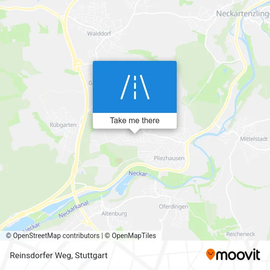 Карта Reinsdorfer Weg