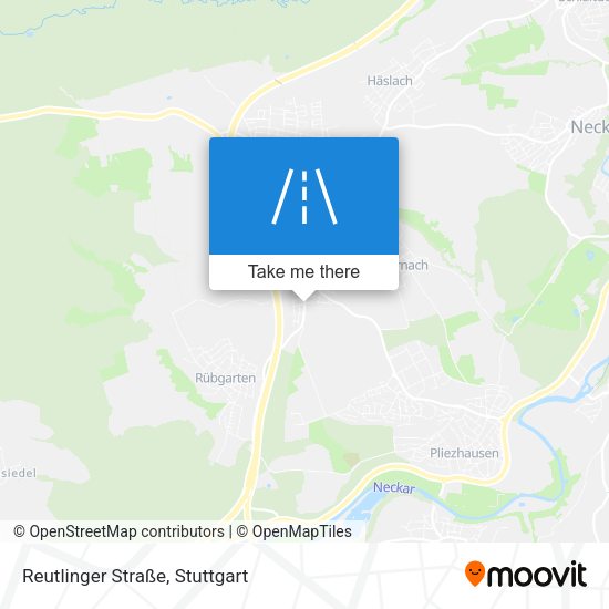 Reutlinger Straße map