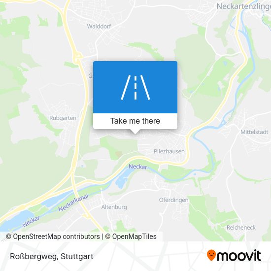 Карта Roßbergweg