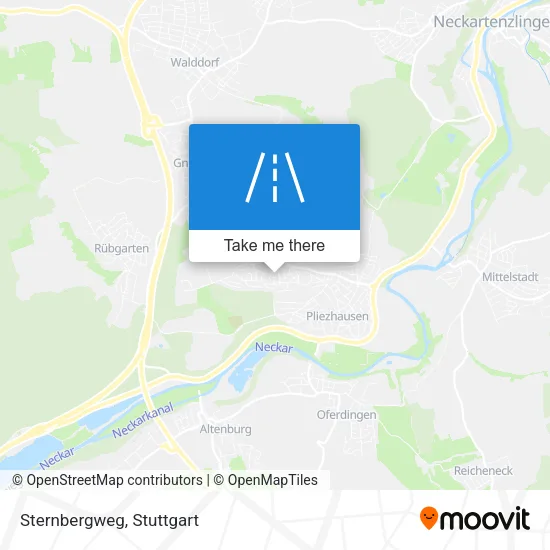 Карта Sternbergweg