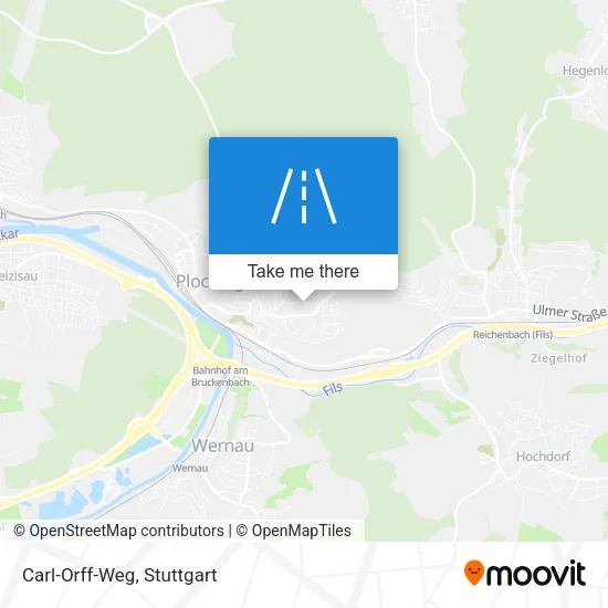 Карта Carl-Orff-Weg