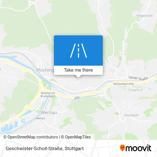 Карта Geschwister-Scholl-Straße