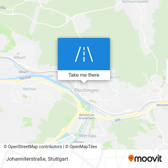 Карта Johanniterstraße