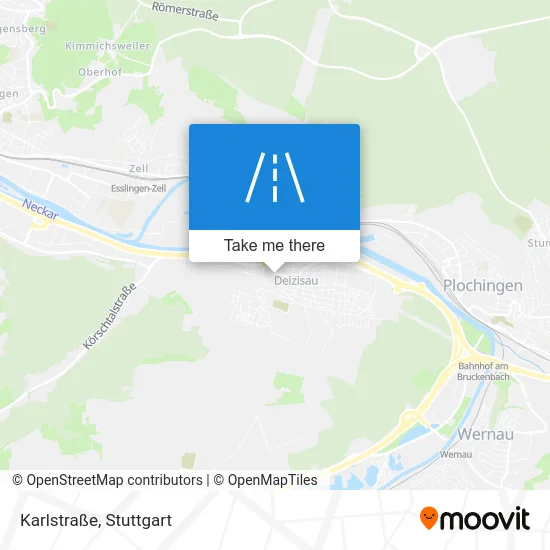 Карта Karlstraße