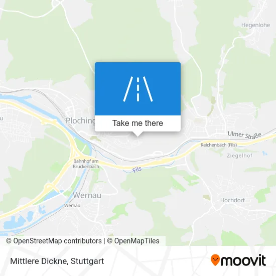 Карта Mittlere Dickne