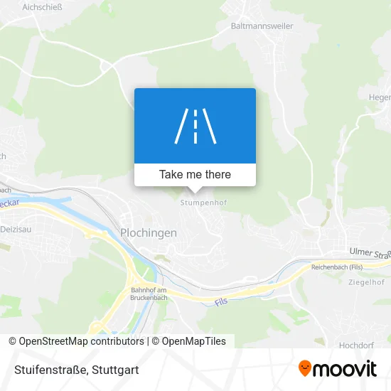 Карта Stuifenstraße