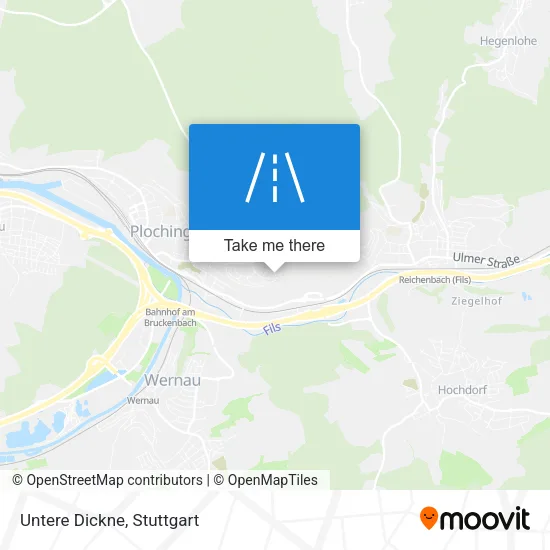 Карта Untere Dickne