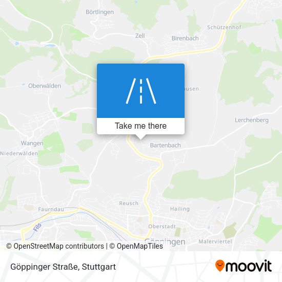 Göppinger Straße map