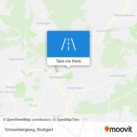 Grünenbergweg map