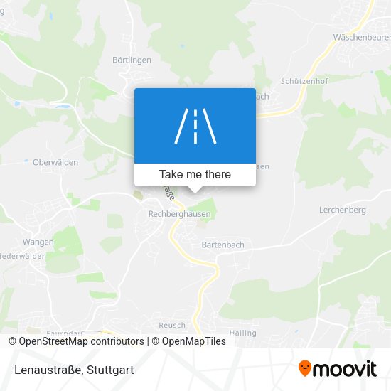 Lenaustraße map