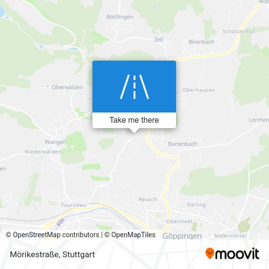 Mörikestraße map