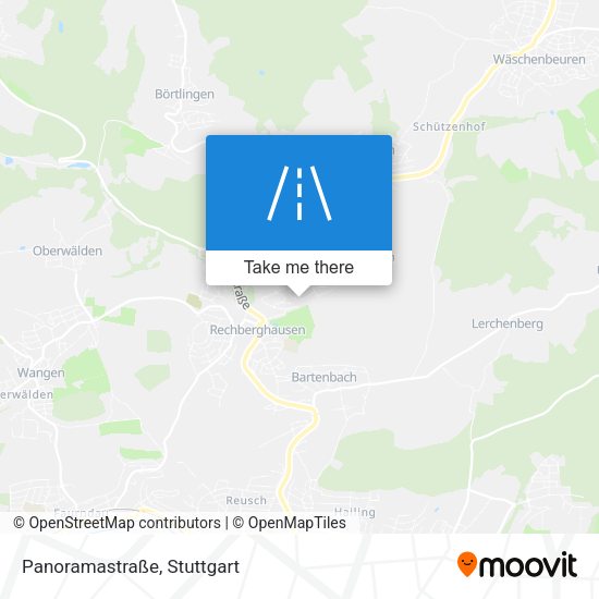 Panoramastraße map