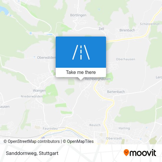 Карта Sanddornweg