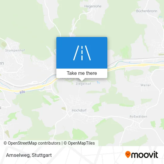 Карта Amselweg