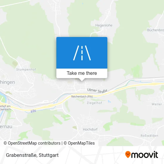 Карта Grabenstraße