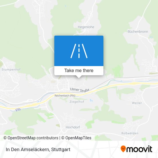 In Den Amseläckern map