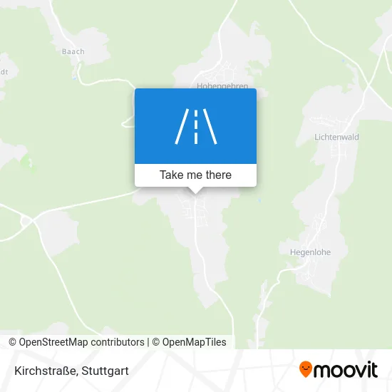 Карта Kirchstraße