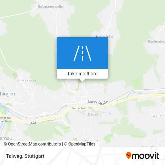 Карта Talweg