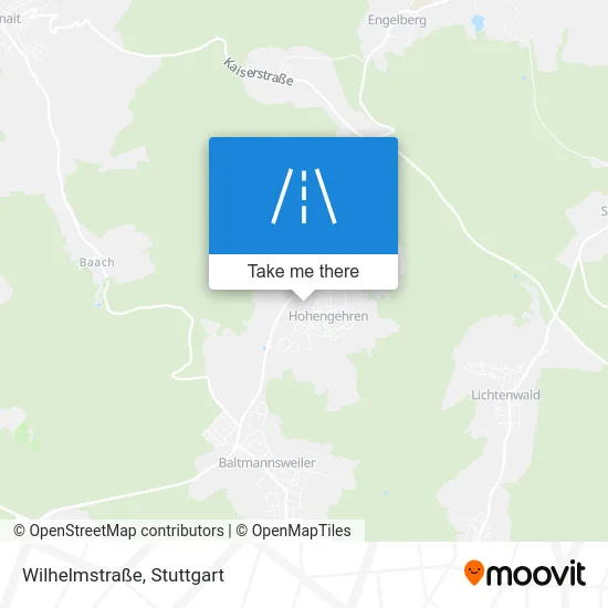 Карта Wilhelmstraße