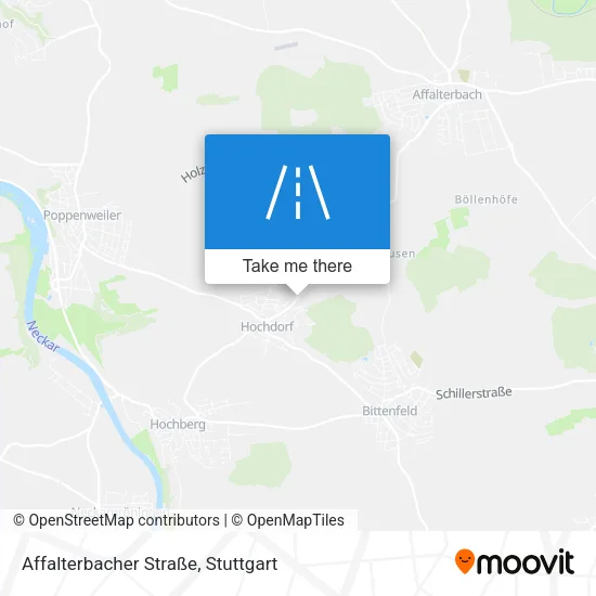 Affalterbacher Straße map