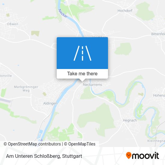 Am Unteren Schloßberg map