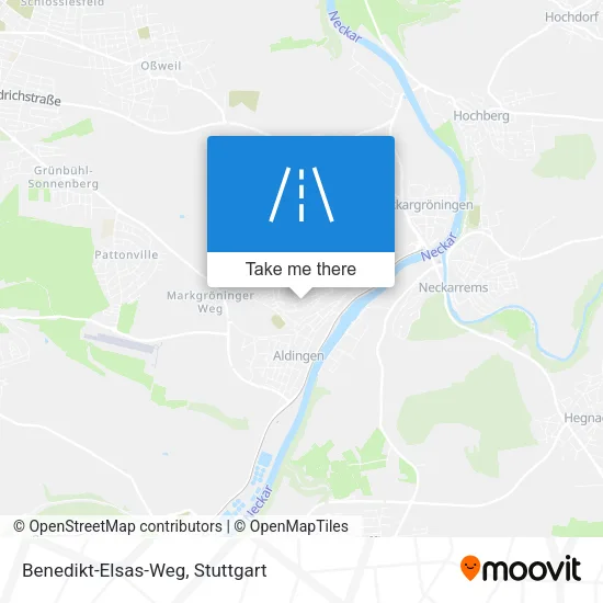 Карта Benedikt-Elsas-Weg