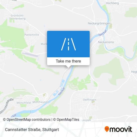 Cannstatter Straße map