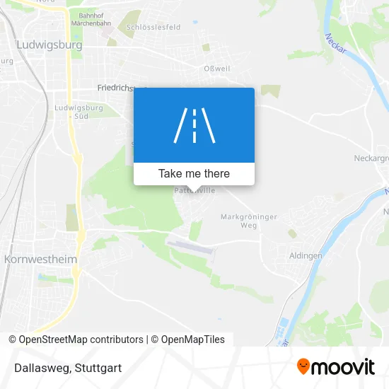 Карта Dallasweg