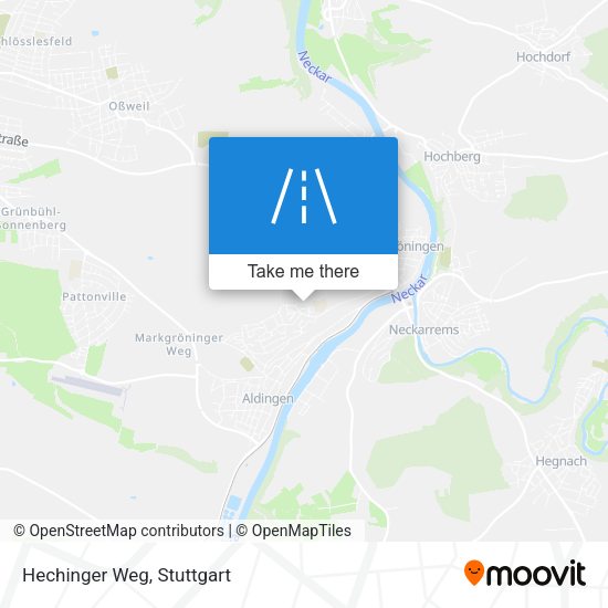 Карта Hechinger Weg