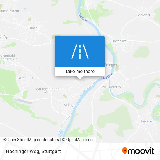 Карта Hechinger Weg
