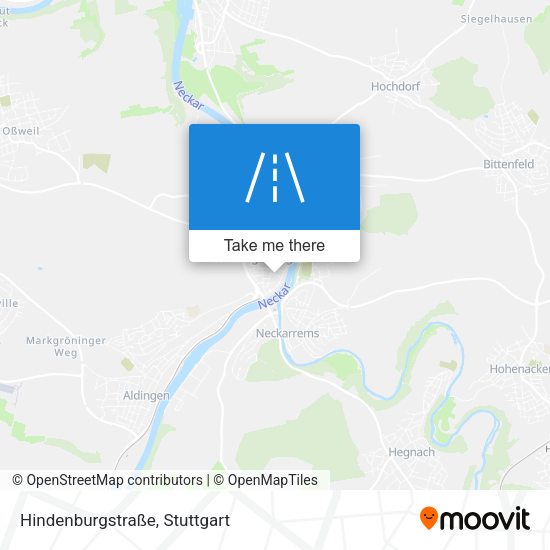Hindenburgstraße map