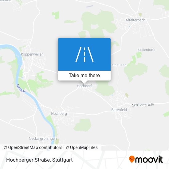 Hochberger Straße map