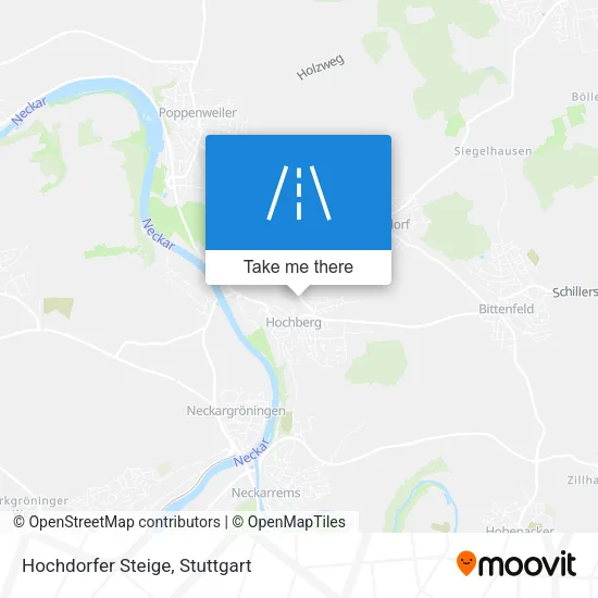 Карта Hochdorfer Steige