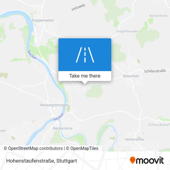 Hohenstaufenstraße map