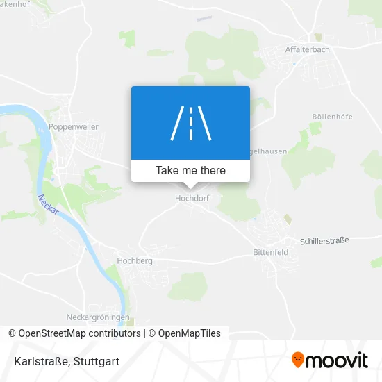 Карта Karlstraße