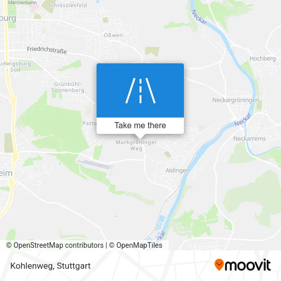 Kohlenweg map