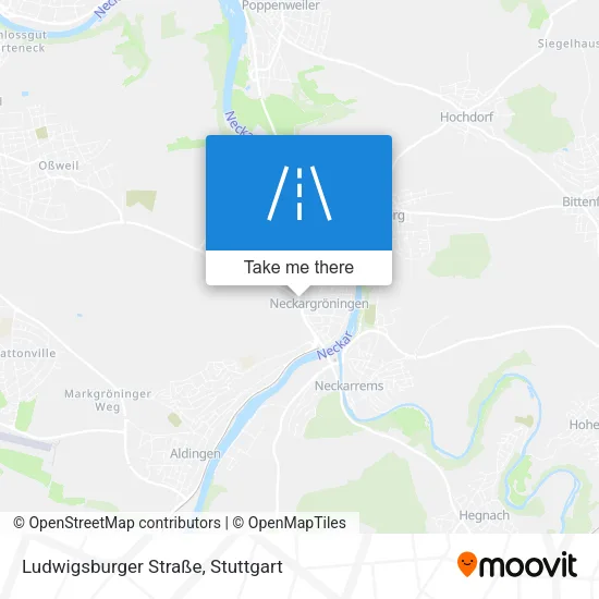 Ludwigsburger Straße map
