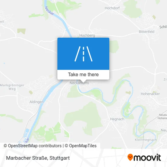Marbacher Straße map