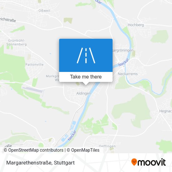 Margarethenstraße map