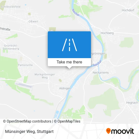Карта Münsinger Weg