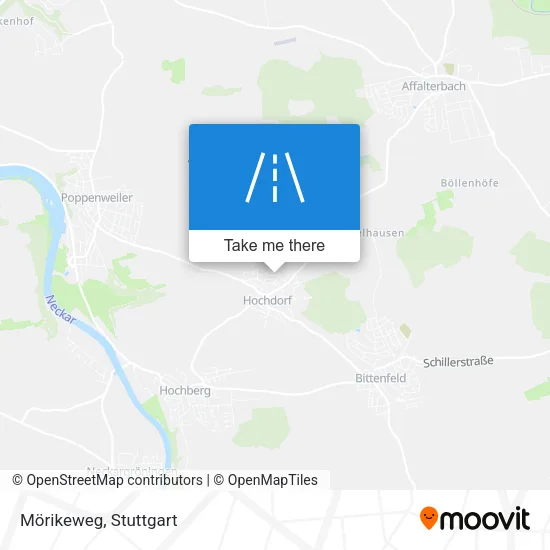 Карта Mörikeweg