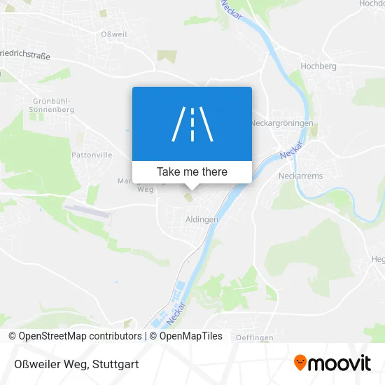 Карта Oßweiler Weg