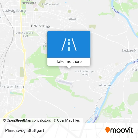 Карта Pliniusweg